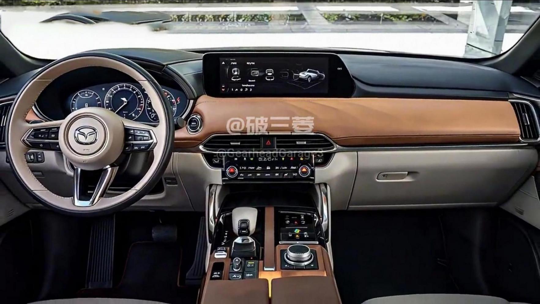 全新一代馬自達(dá)CX-90渲染圖曝光 搭載增程系統(tǒng) 有望國產(chǎn)