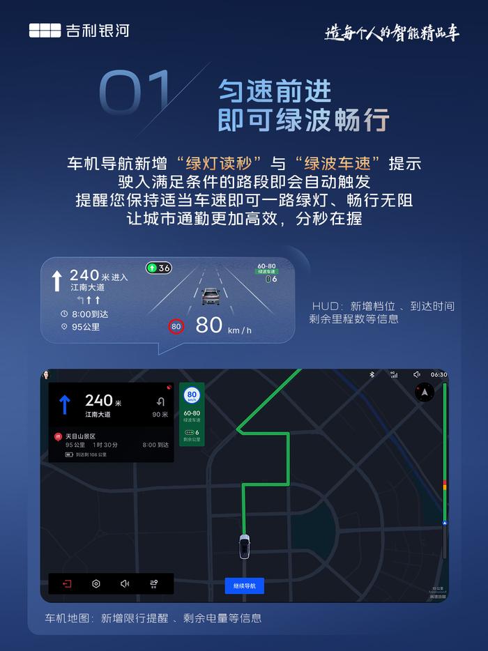 吉利銀河 E5 汽車 Flyme Auto S1.8.0 開啟分批推送
